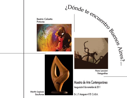 Dónde te encuentro Buenos Aires. 2011