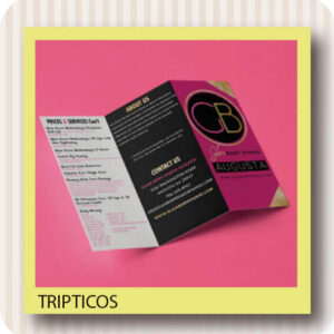 Diseño de Trípticos