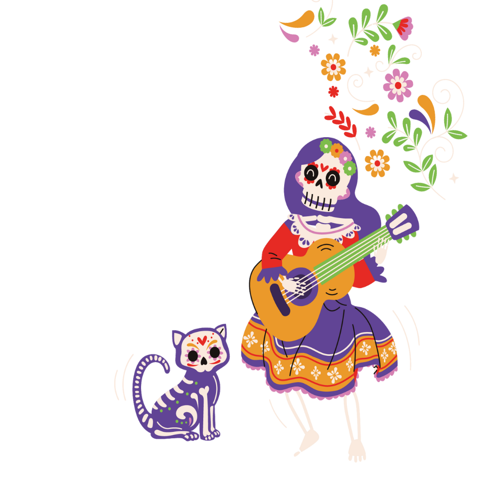 catrina transparente
